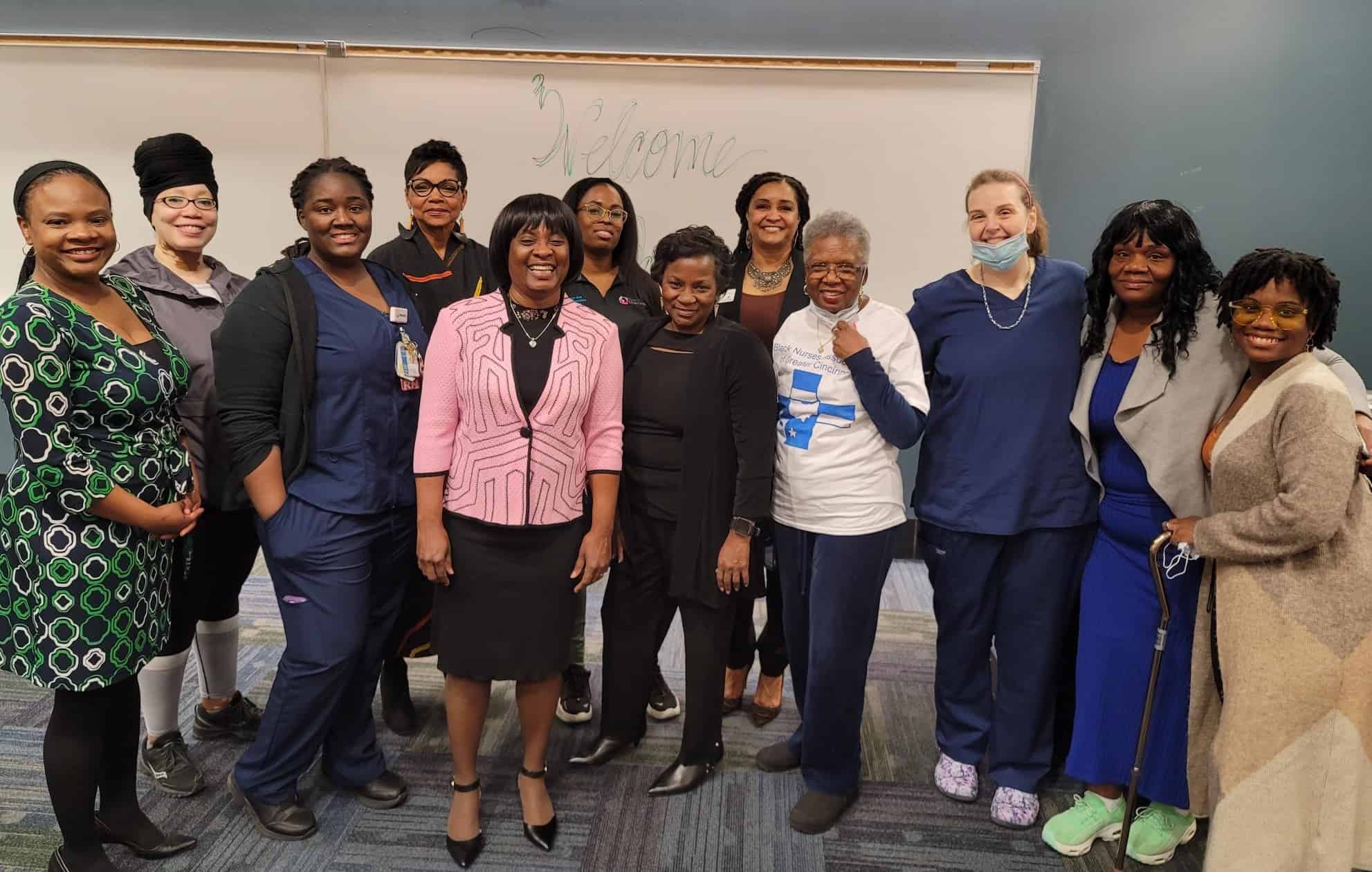 President Of National Black Nurses Association Visited Cincinnati State