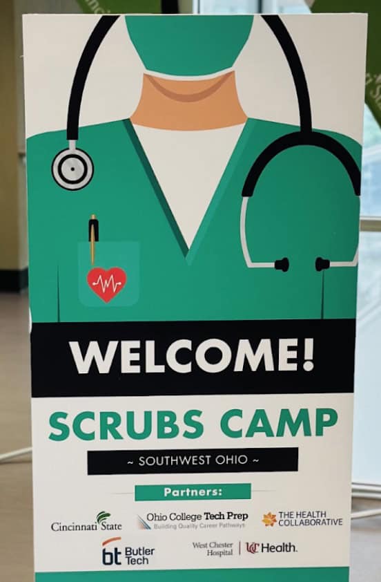 Scrubs Camp sign